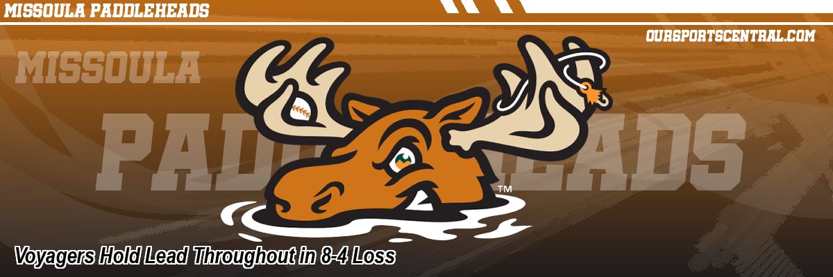 Voyagers Hold Lead Throughout in 8-4 Loss