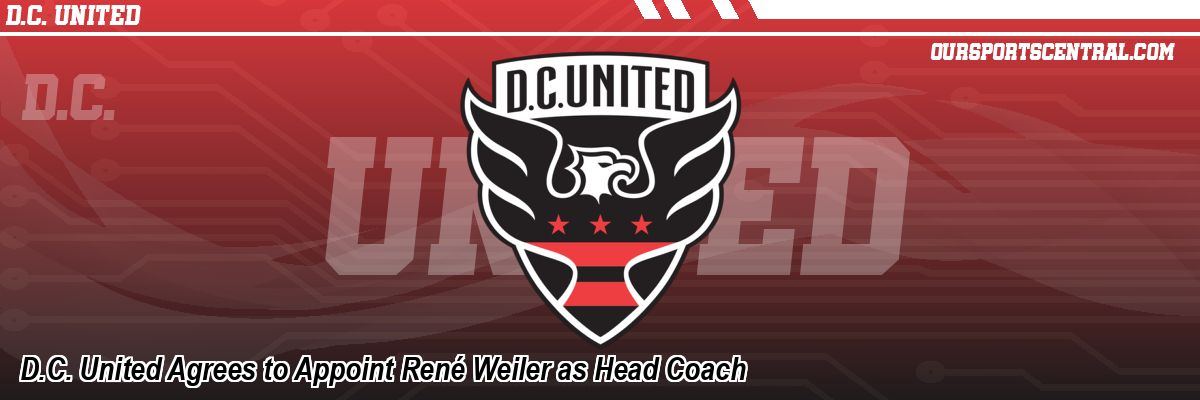 D.C. United Agrees to Appoint René Weiler as Head Coach