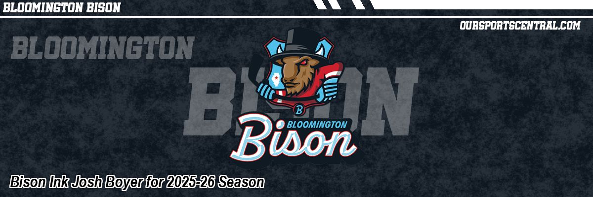Bison Ink Josh Boyer for 2025-26 Season