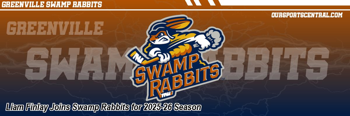 Liam Finlay Joins Swamp Rabbits for 2025-26 Season