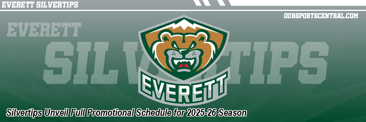 Silvertips Unveil Full Promotional Schedule for 2025-26 Season