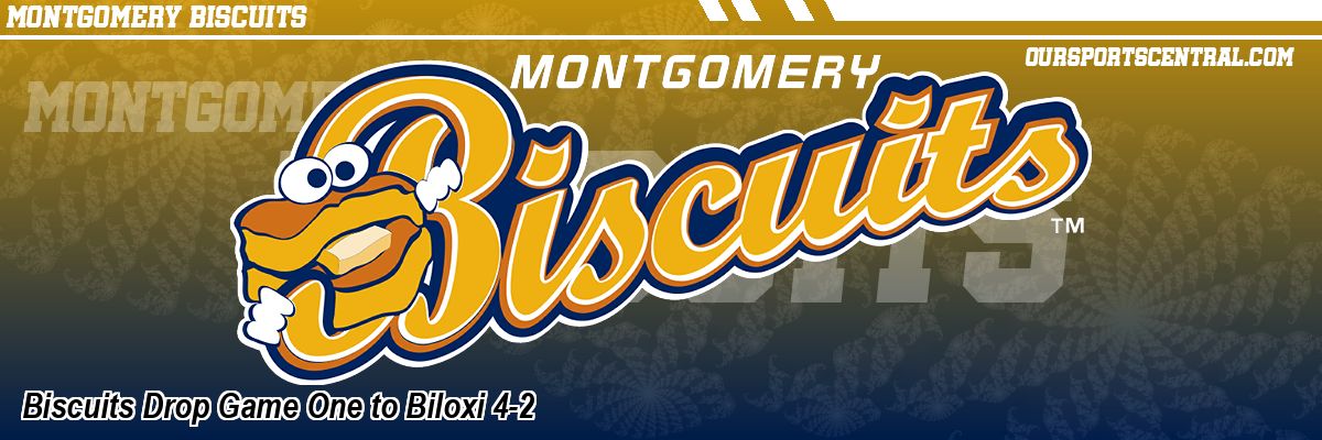 Biscuits Drop Game One to Biloxi 4-2