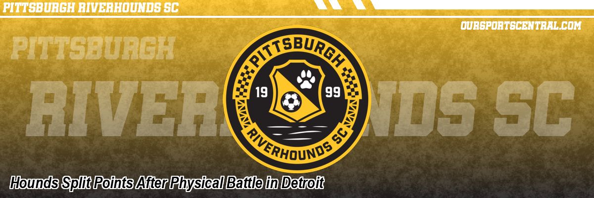 Hounds Split Points After Physical Battle in Detroit