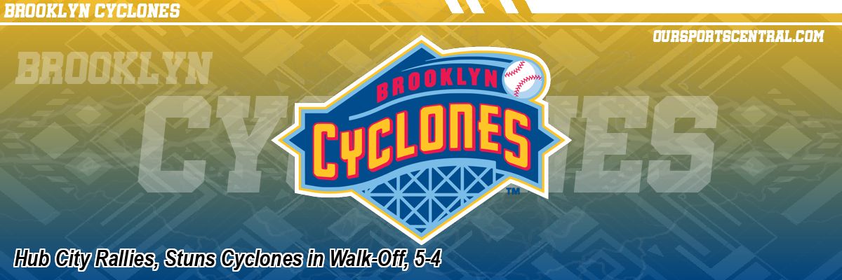 Hub City Rallies, Stuns Cyclones in Walk-Off, 5-4
