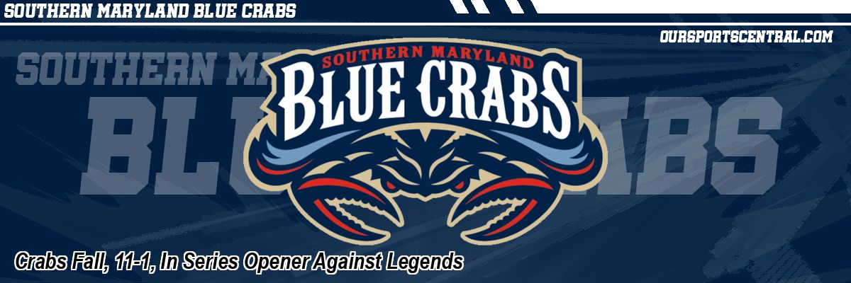 Crabs Fall, 11-1, In Series Opener Against Legends