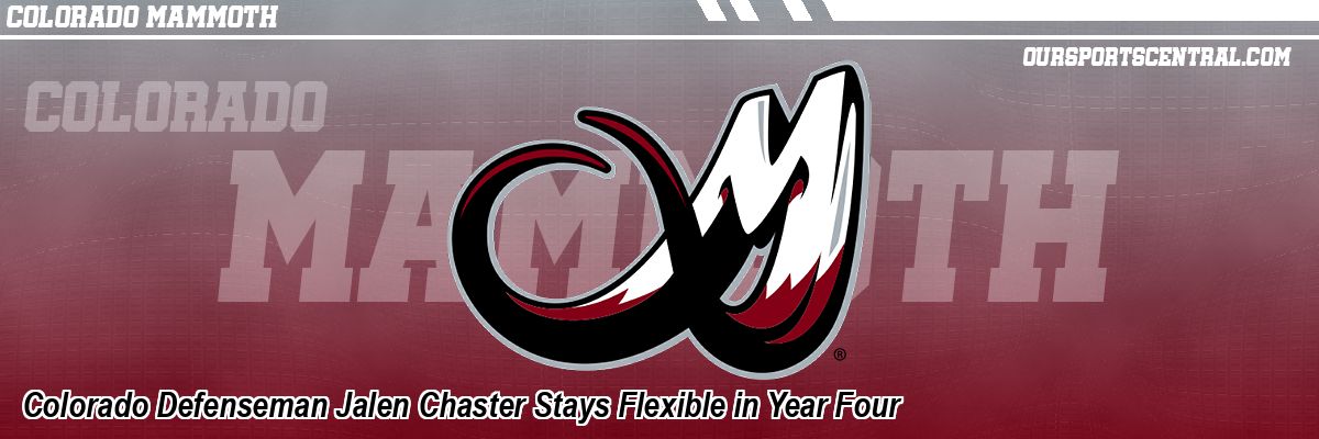 Colorado Defenseman Jalen Chaster Stays Flexible in Year Four