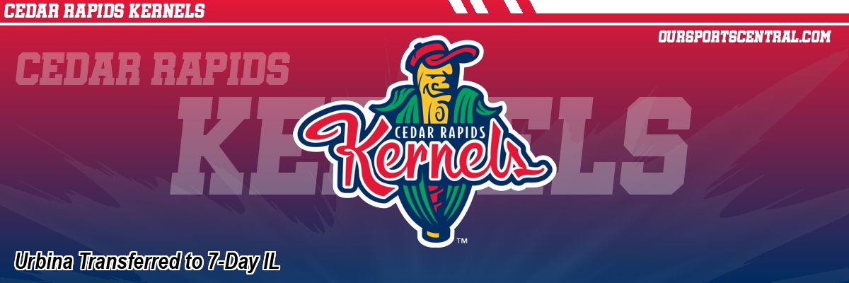 Urbina Transferred to 7-Day IL