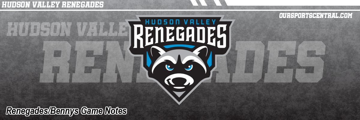 Renegades/Bennys Game Notes