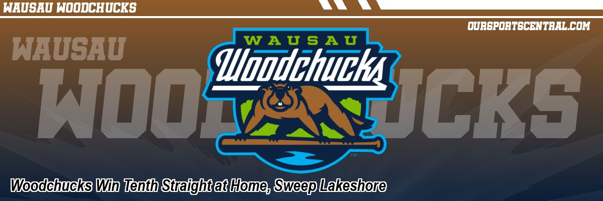 Woodchucks Win Tenth Straight at Home, Sweep Lakeshore