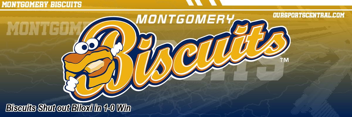 Biscuits Shut out Biloxi in 1-0 Win