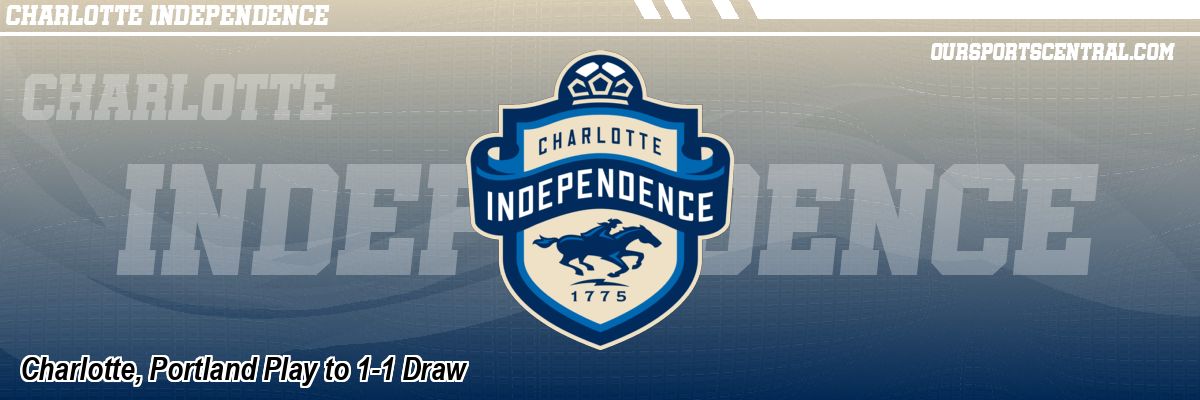 Charlotte, Portland Play to 1-1 Draw