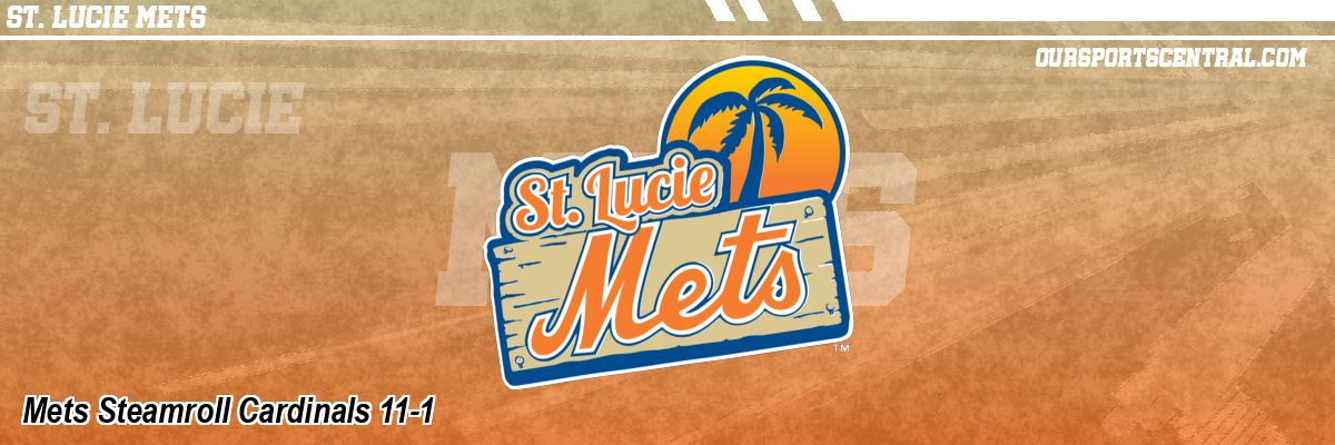 Mets Steamroll Cardinals 11-1