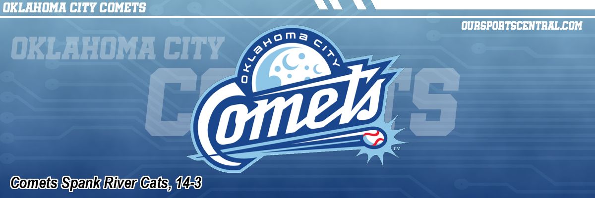 Comets Spank River Cats, 14-3