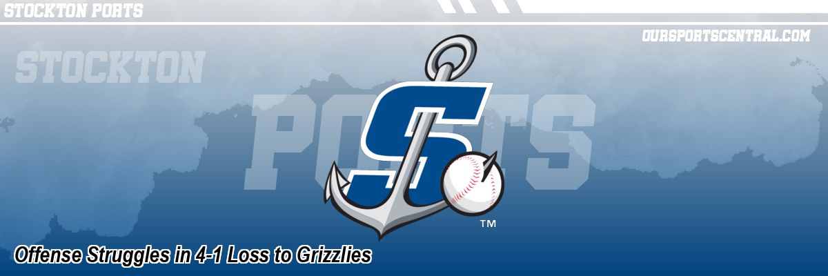Offense Struggles in 4-1 Loss to Grizzlies