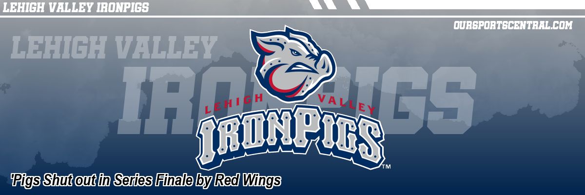 'Pigs Shut out in Series Finale by Red Wings