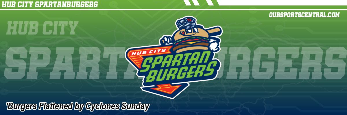 'Burgers Flattened by Cyclones Sunday