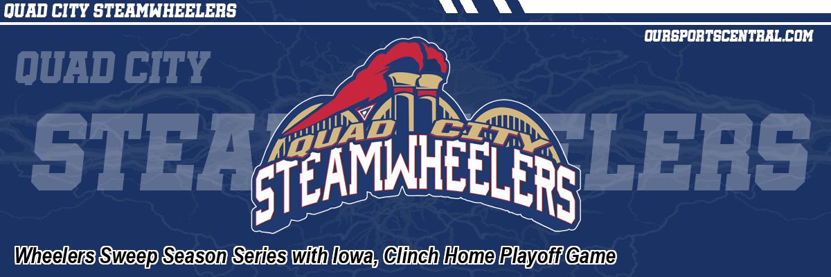 Wheelers Sweep Season Series with Iowa, Clinch Home Playoff Game