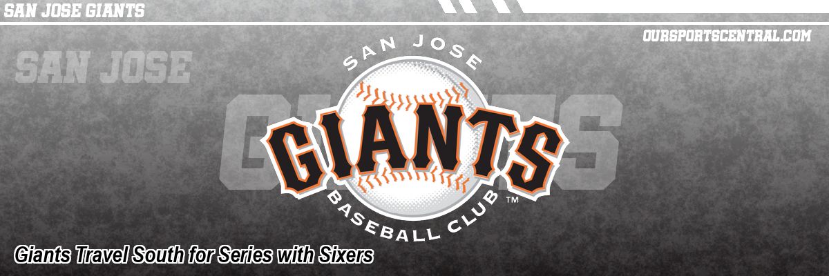 Giants Travel South for Series with Sixers