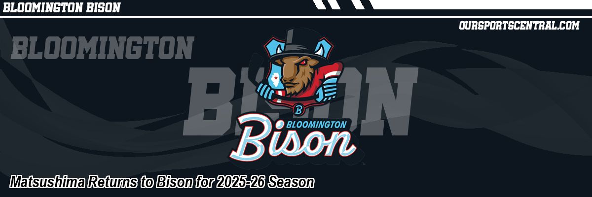 Matsushima Returns to Bison for 2025-26 Season