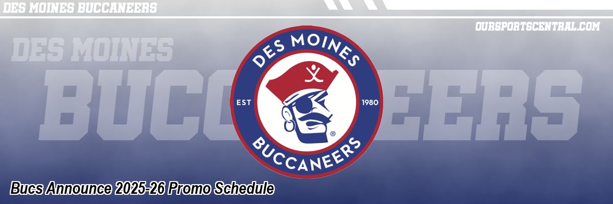 Bucs Announce 2025-26 Promo Schedule
