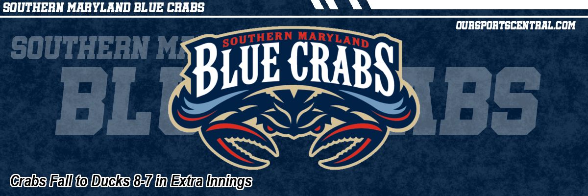 Crabs Fall to Ducks 8-7 in Extra Innings