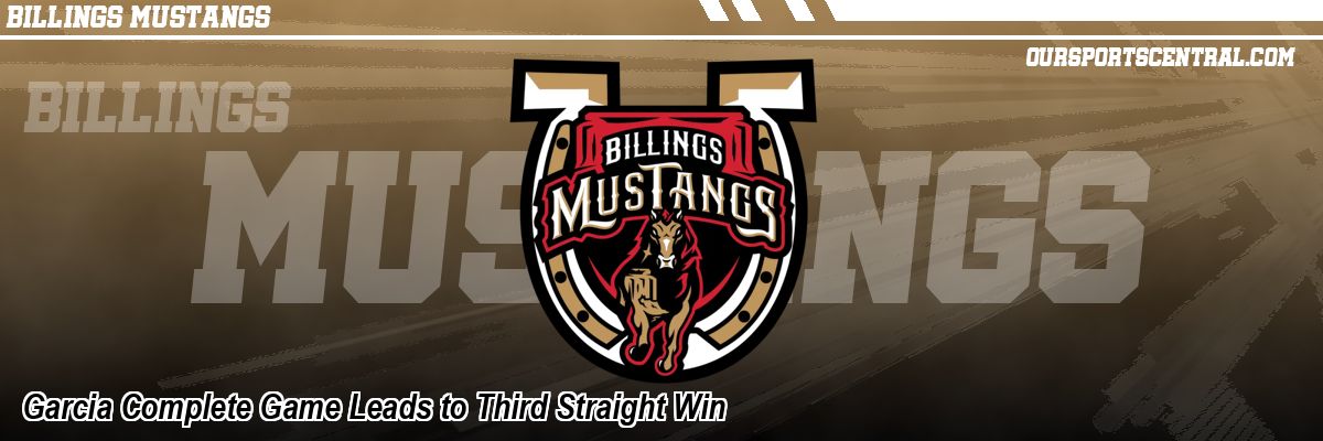 Garcia Complete Game Leads to Third Straight Win