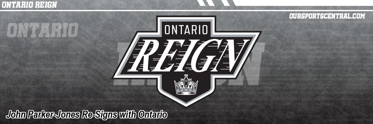 John Parker-Jones Re-Signs with Ontario