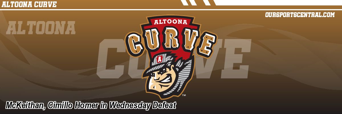 McKeithan, Cimillo Homer in Wednesday Defeat