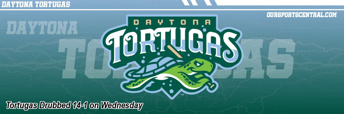 Tortugas Drubbed 14-1 on Wednesday