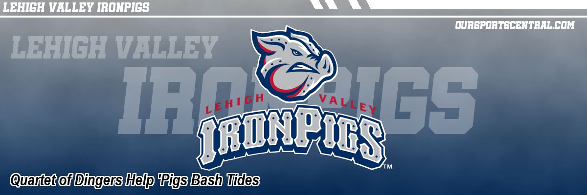 Quartet of Dingers Help 'Pigs Bash Tides