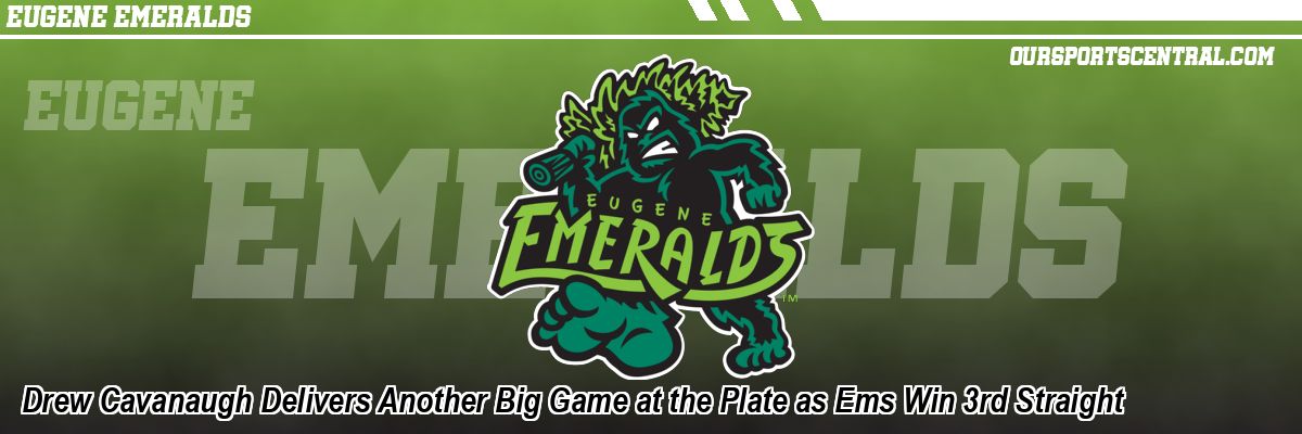 Drew Cavanaugh Delivers Another Big Game at the Plate as Ems Win 3rd Straight