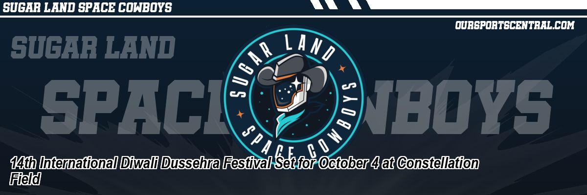 14th International Diwali Dussehra Festival Set for October 4 at Constellation Field