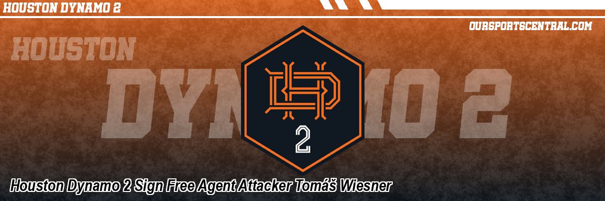 Houston Dynamo 2 Sign Free Agent Attacker Tomáš Wiesner