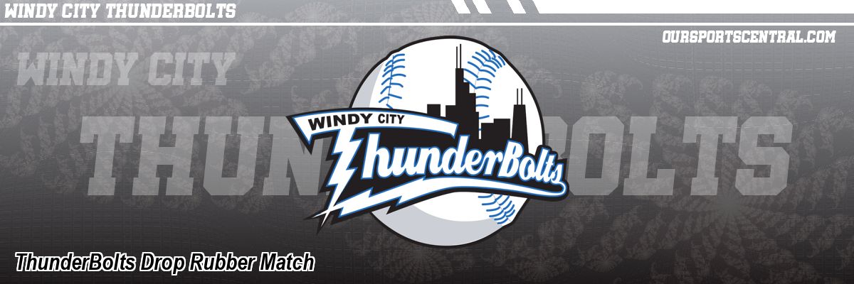 ThunderBolts Drop Rubber Match