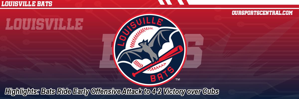 Highlights: Bats Ride Early Offensive Attack to 4-2 Victory over Cubs