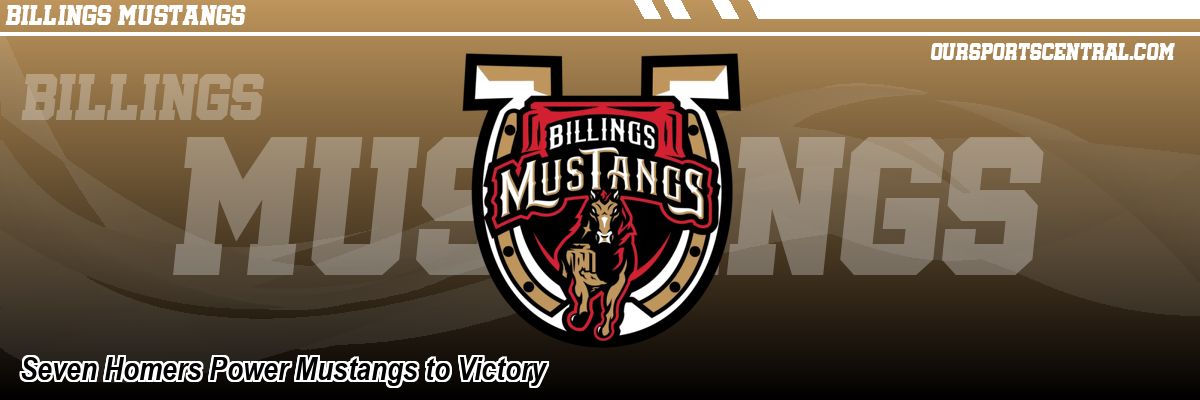 Seven Homers Power Mustangs to Victory