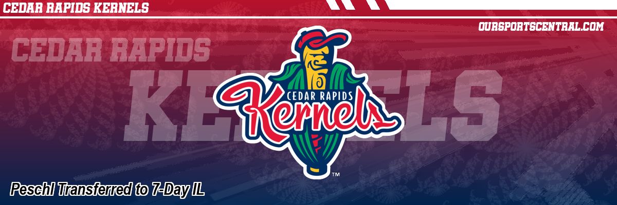 Peschl Transferred to 7-Day IL