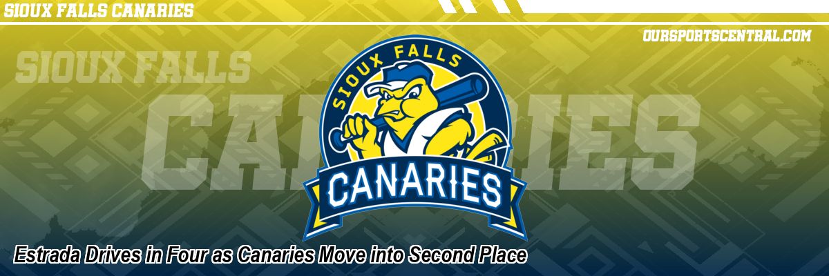 Estrada Drives in Four as Canaries Move into Second Place