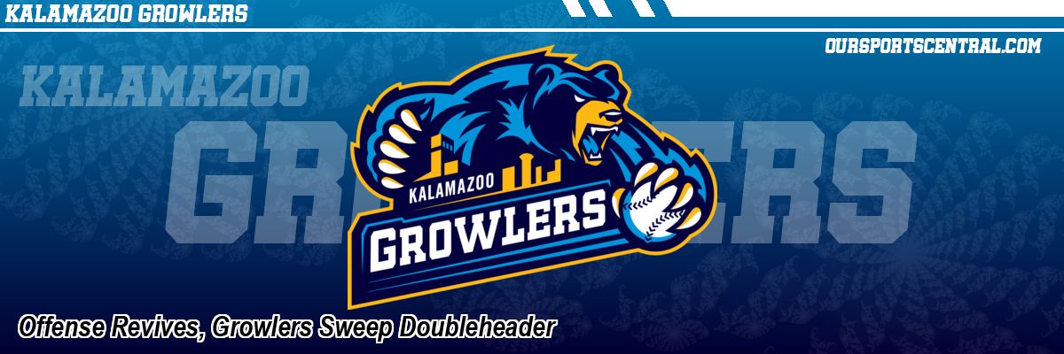 Offense Revives, Growlers Sweep Doubleheader