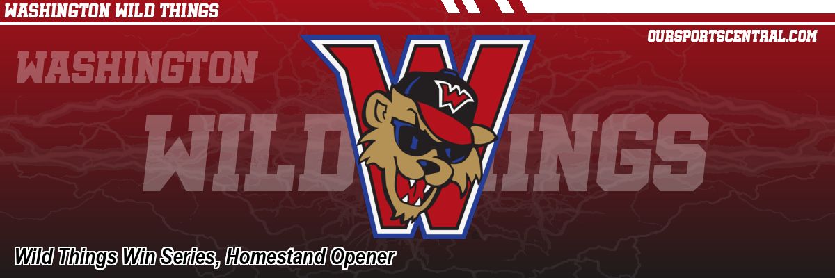 Wild Things Win Series, Homestand Opener