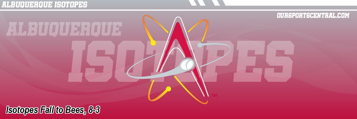 Isotopes Fall to Bees, 8-3
