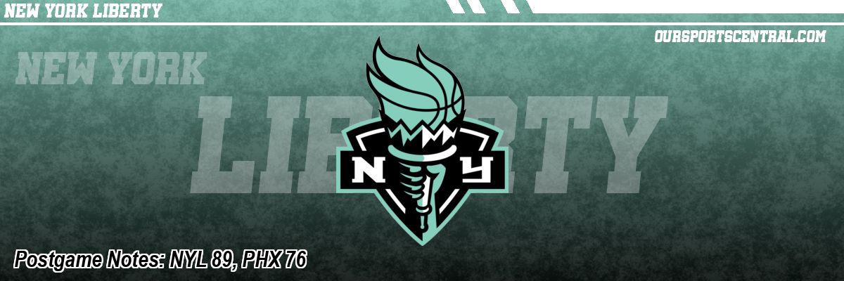 Postgame Notes: NYL 89, PHX 76
