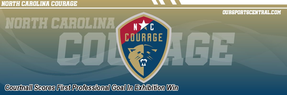 Courtnall Scores First Professional Goal In Exhibition Win
