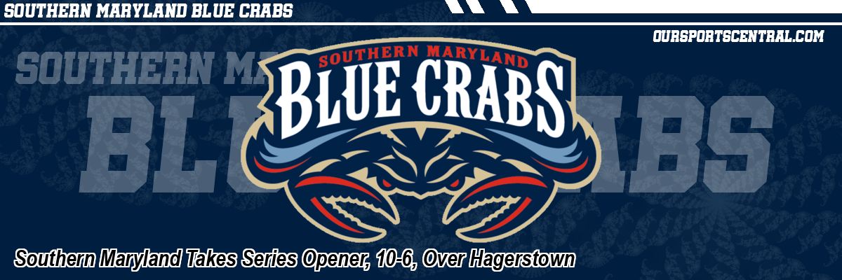 Southern Maryland Takes Series Opener, 10-6, Over Hagerstown