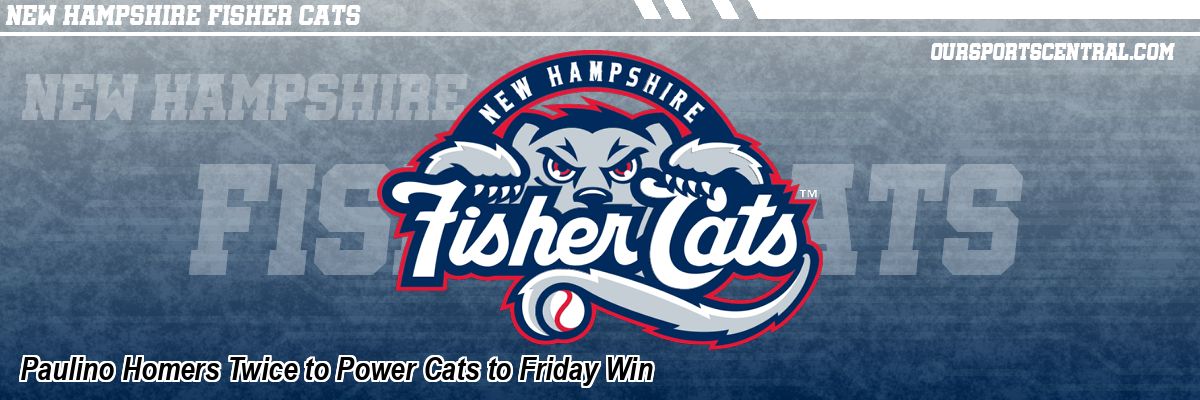 Paulino Homers Twice to Power Cats to Friday Win