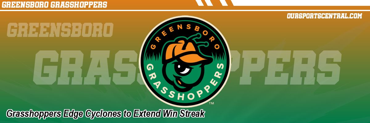 Grasshoppers Edge Cyclones to Extend Win Streak