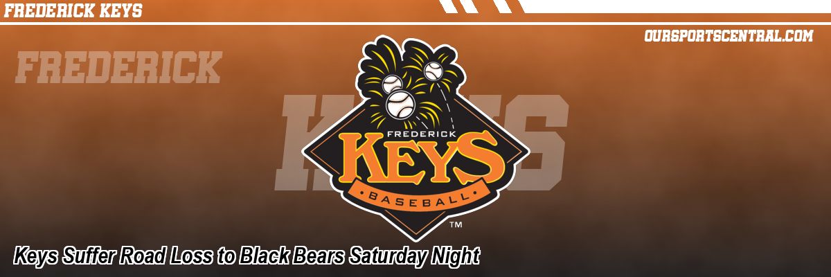 Keys Suffer Road Loss to Black Bears Saturday Night