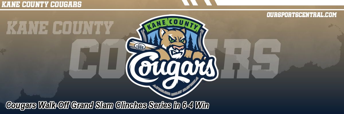 Cougars Walk-Off Grand Slam Clinches Series in 6-4 Win