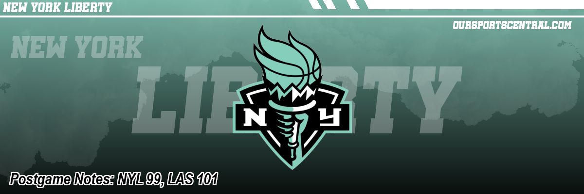 Postgame Notes: NYL 99, LAS 101