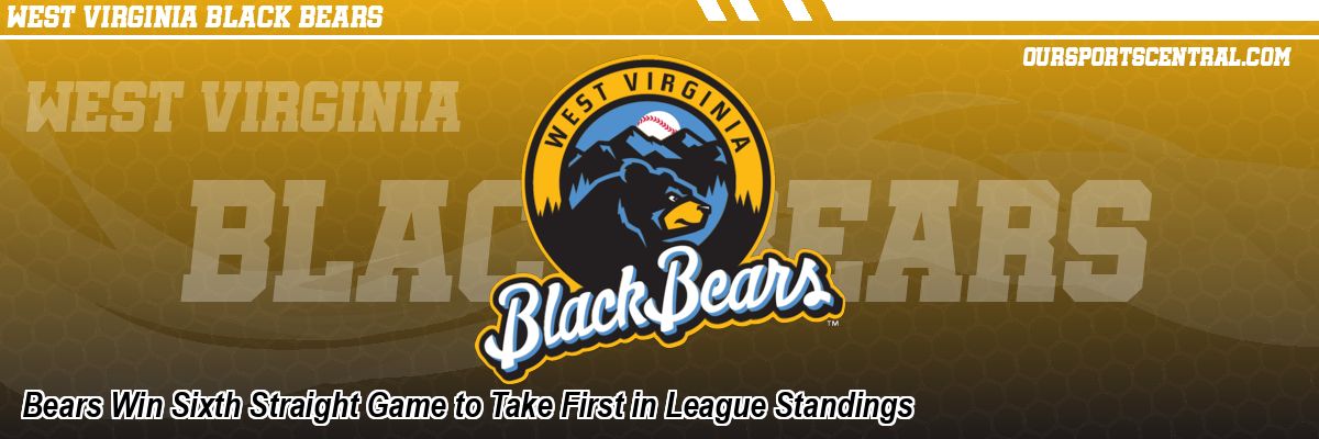 Bears Win Sixth Straight Game to Take First in League Standings
